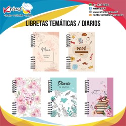 Libretas temáticas diarios